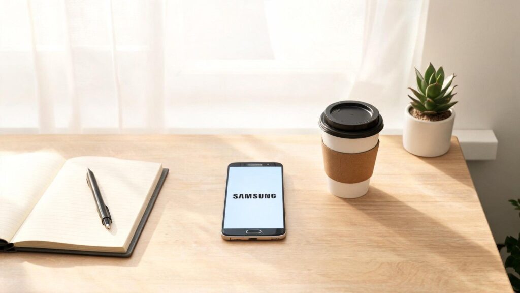 Refurbished Samsung telefon med høj værdi for pengene